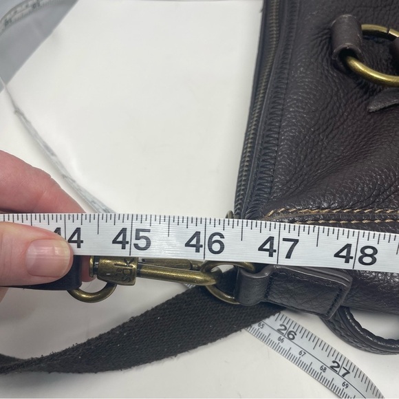 The Sak Leather Hobo Bag – Brown  Crossbody & Arm Straps - Picture 16 of 16